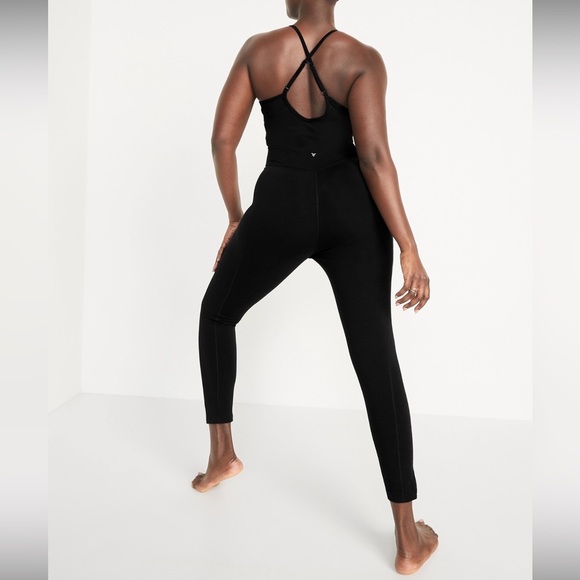 Old Navy active power chill go dry black bodysuit Jumpsuit size XS - Picture 5 of 16
